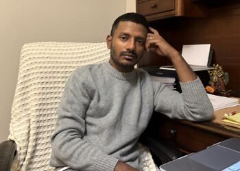 But when he arrived from India in late 2019, he had trouble finding work