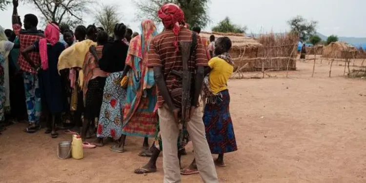 Sudan has been ravaged by war since April 2023 when a power struggle broke out between the RSF and the army, who were formerly allies .