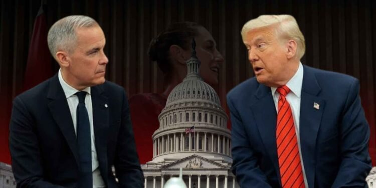 നാളെ വാഷിംഗ്ടണിൽ കാർണി – ട്രംപ് കൂടിക്കാഴ്ച്ച; ഒപ്പം മെക്സിക്കൻ പ്രസിഡന്റ് ക്ലൗഡിയ ഷീൻബൗം