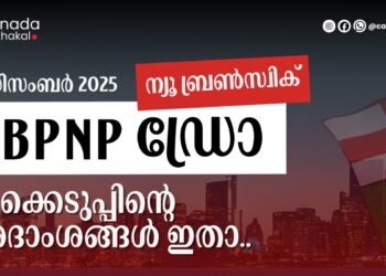 ന്യൂ ബ്രൺസ്‌വിക് പ്രൊവിൻഷ്യൽ നോമിനി പ്രോഗ്രാം: ഡിസംബർ 9-ന് നടന്ന നറുക്കെടുപ്പിന്റെ വിശദാംശങ്ങൾ ഇതാ