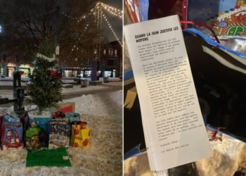 മോൺട്രിയലിൽ സൂപ്പർമാർക്കറ്റിൽ വൻ കവർച്ച; സാന്താക്ലോസ് വേഷധാരികൾക്കായി തിരച്ചിൽ ഊർജിതമാക്കി പോലീസ് 1 santa-elves-sought-in-alleged