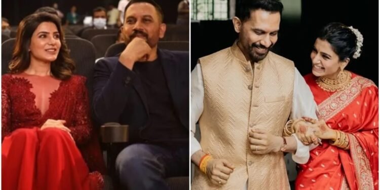 സാമന്തയും രാജ് നിഡിമോരുവും വിവാഹിതരായി; ചടങ്ങുകൾ കോയമ്പത്തൂരിലെ ഇഷാ യോഗാ സെന്ററിൽ 1 സാമന്തയും രാജ് നിഡിമോരുവും വിവാഹിതരായി; ചടങ്ങുകൾ കോയമ്പത്തൂരിലെ ഇഷാ യോഗാ സെന്ററിൽ