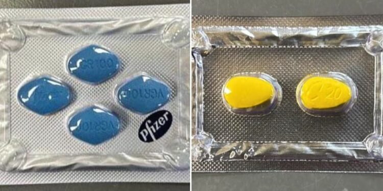 ടൊറന്റോ സ്റ്റോറിൽ വ്യാജ വയാഗ്ര, സിയാലിസ് ഗുളികകൾ പിടിച്ചെടുത്തു; മുന്നറിയിപ്പുമായി ഹെൽത്ത് കാനഡ 1 ടൊറന്റോ സ്റ്റോറിൽ വ്യാജ വയാഗ്ര, സിയാലിസ് ഗുളികകൾ പിടിച്ചെടുത്തു; മുന്നറിയിപ്പുമായി ഹെൽത്ത് കാനഡ