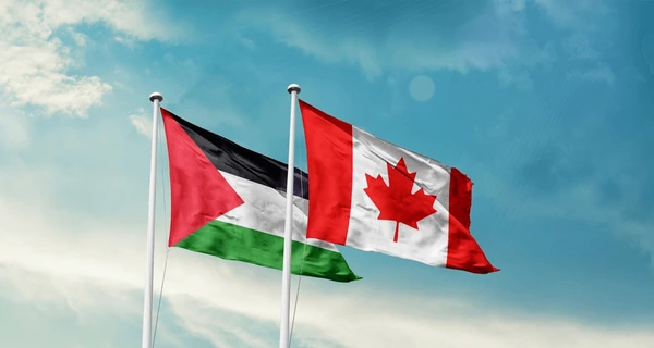 palestine-canada flag