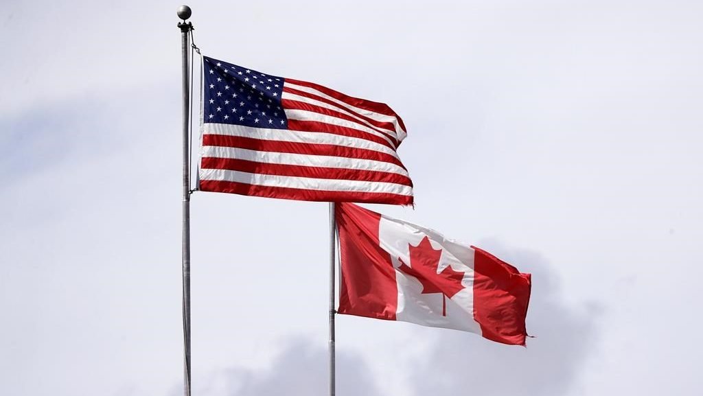 us canada flag