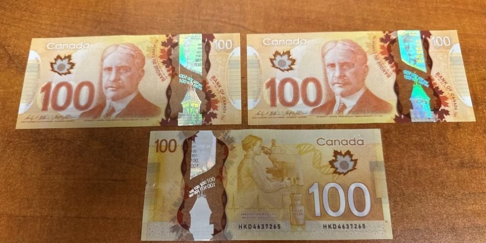 കൈയ്യിലിരിക്കുന്നത് ഒറിജിനലോ അതോ വ്യാജനോ? മോങ്ക്ടണിൽ കറൻസി തട്ടിപ്പ് സംഘം പിടിയിൽ, മുന്നറിയിപ്പുമായി ആർസിഎംപി