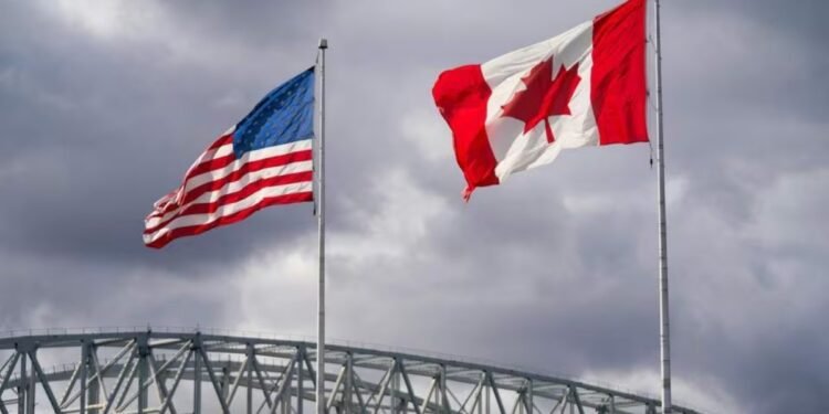 canada us flag