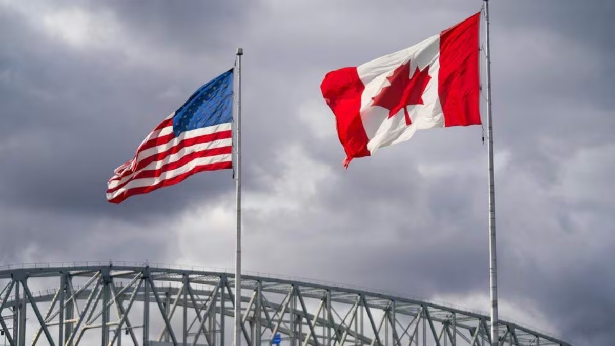canada us flag