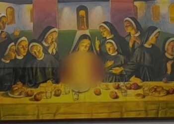 last supper drawing