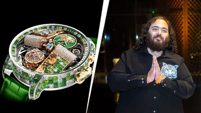 Anant Ambani's Vantara inspired watch
