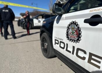 വീടിനുള്ളിൽ യുവതി വെടിയേറ്റു മരിച്ച നിലയിൽ; 52-കാരൻ പോലീസ് പിടിയിൽ 1 calgary police car