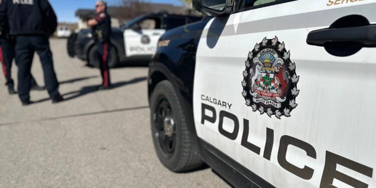 calgary police car