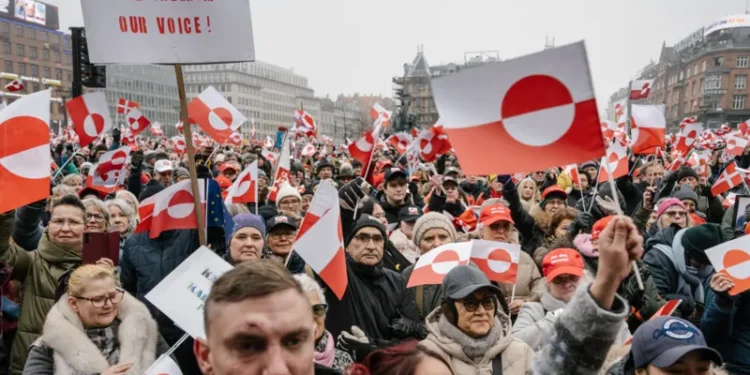 Protests in Greenland and Denmark against Trump plans