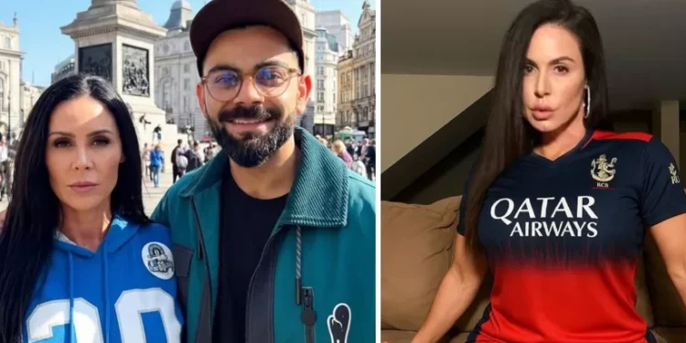 ലണ്ടനിലെ കൂടിക്കാഴ്ചയോ?; വിരാട് കോഹ്ലി പോൺ താരത്തിനൊപ്പം! ചിത്രം കണ്ട് കണ്ണ് തള്ളി ആരാധകർ 1 irat-kohli-fact-checking-viral-claim