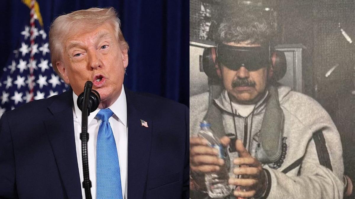 നിക്കോളാസ് മഡൂറോയെ ന്യൂയോർക്കിലെത്തിച്ചു; വെനസ്വേലയിൽ താൽക്കാലിക അമേരിക്കൻ ഭരണം പ്രഖ്യാപിച്ച് ട്രംപ്