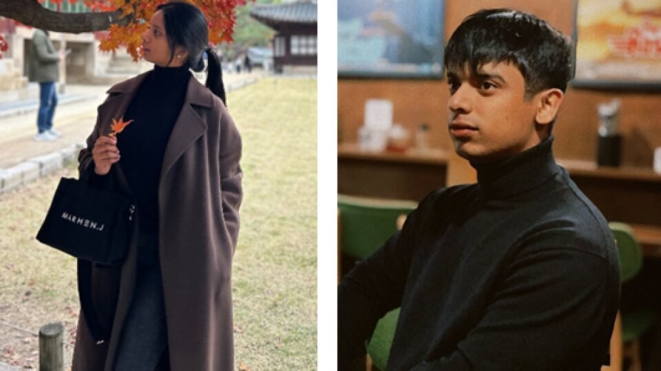 Rosa Haque (left) and Andrua Haque.