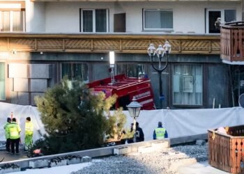 Switzerland resort fire