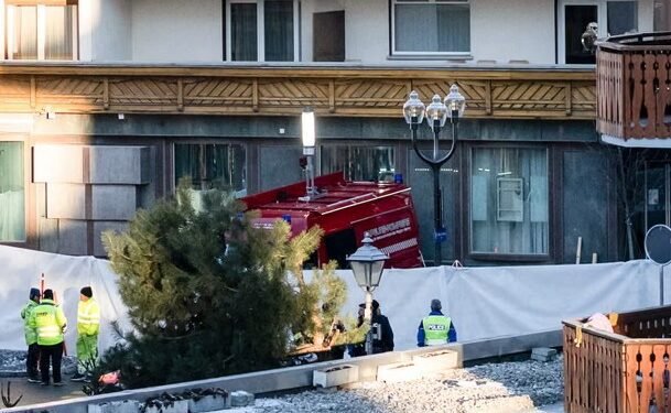 Switzerland resort fire