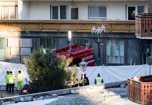 Switzerland resort fire