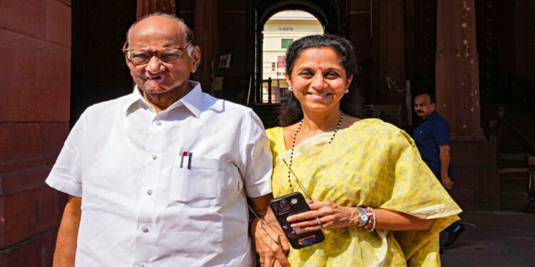 മഹാരാഷ്ട്രയിൽ വൻ രാഷ്ട്രീയ അട്ടിമറി; ശരദ് പവാർ എൻഡിഎയിലേക്ക്, സുപ്രിയ സുലെ കേന്ദ്രമന്ത്രിയായേക്കും 1 PAWAR