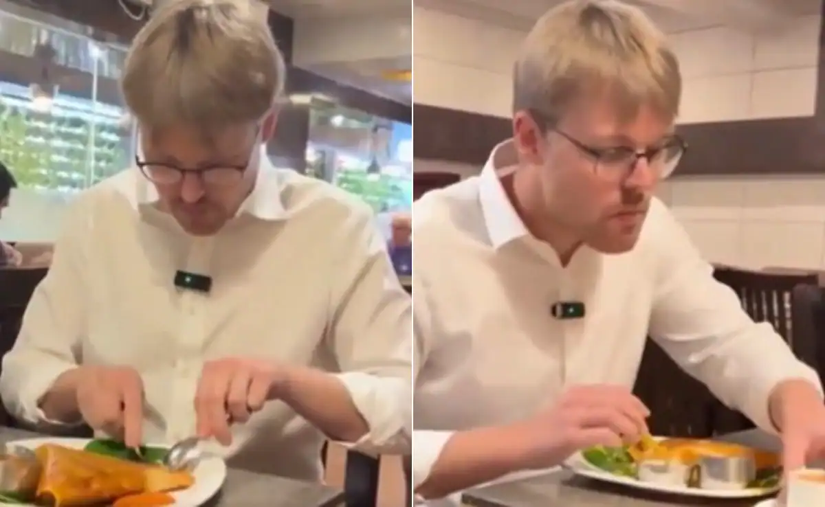 ഇന്ത്യയിൽ വന്നാൽ ഇന്ത്യക്കാരൻ; മസാലദോശ പ്രേമിയായ ഡാനിഷ് യുവാവിന്റെ വീഡിയോ വൈറൽ