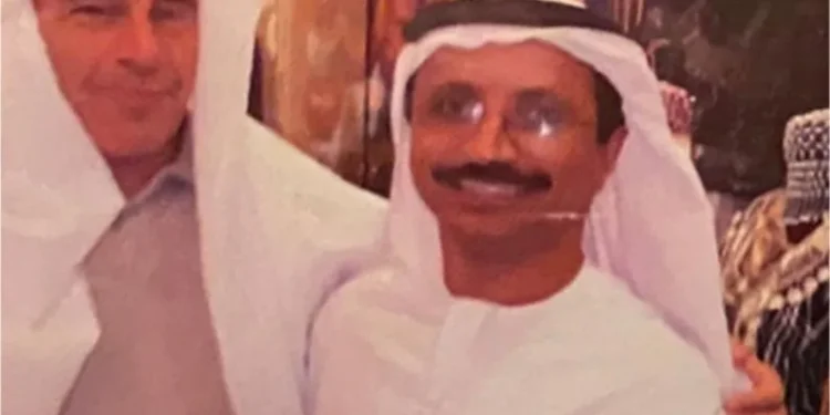 Jeffrey Epstein and DP World chief Sultan Sulayem