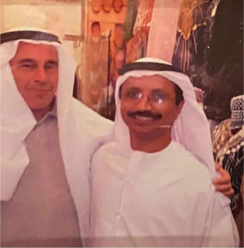 Jeffrey Epstein and DP World chief Sultan Sulayem