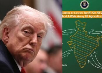 ഇന്ത്യയുടെ രാഷ്ട്രീയ ഭൂപടം ഉൾപ്പെടുത്തിയ പോസ്റ്റ് പിൻവലിച്ച് അമേരിക്ക 9 trump india map