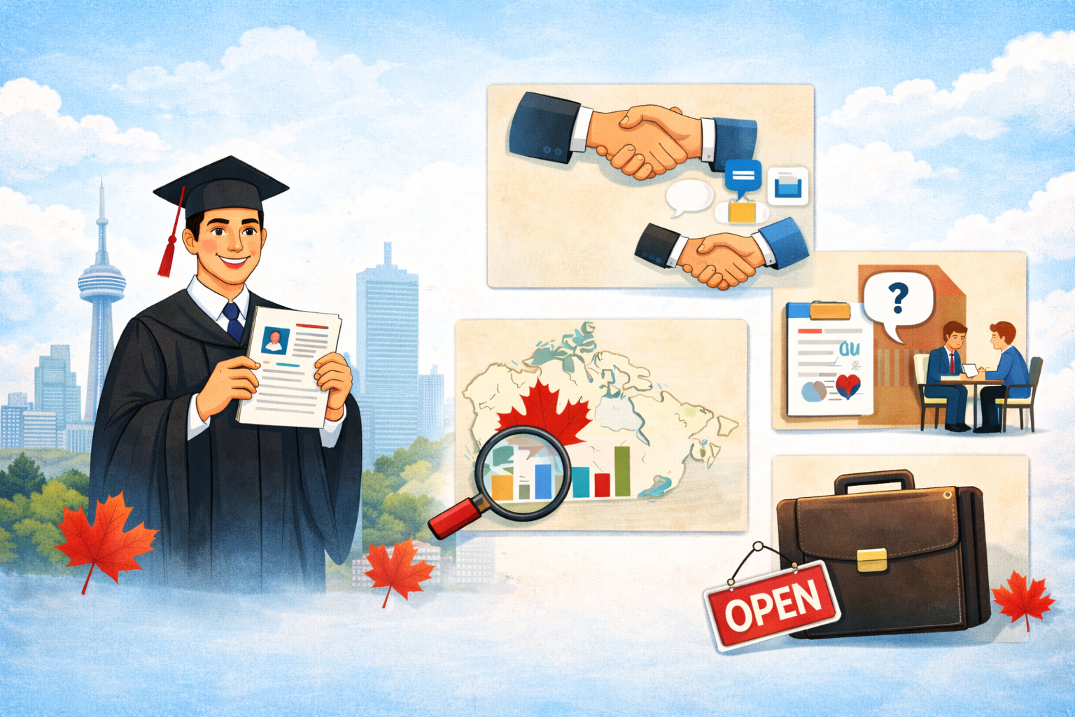 പഠനം കഴിഞ്ഞു, ഇനി ജോലി; കാനഡയിൽ ജോലി തേടുന്ന ബിരുദധാരികൾ ശ്രദ്ധിക്കേണ്ട 5 നിർദ്ദേശങ്ങൾ ഇതാ !