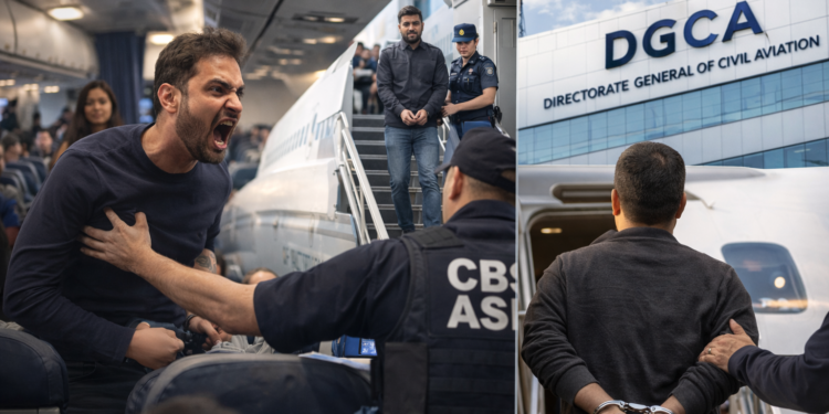 വിമാനയാത്രയ്ക്കിടെ മോശമായി പെരുമാറുന്നവർക്ക് രണ്ട് വർഷം വരെ വിലക്ക്; കർശന നടപടിയുമായി DGCA 1 വിമാനയാത്രയ്ക്കിടെ മോശമായി പെരുമാറുന്നവർക്ക് രണ്ട് വർഷം വരെ വിലക്ക്; കർശന നടപടിയുമായി DGCA