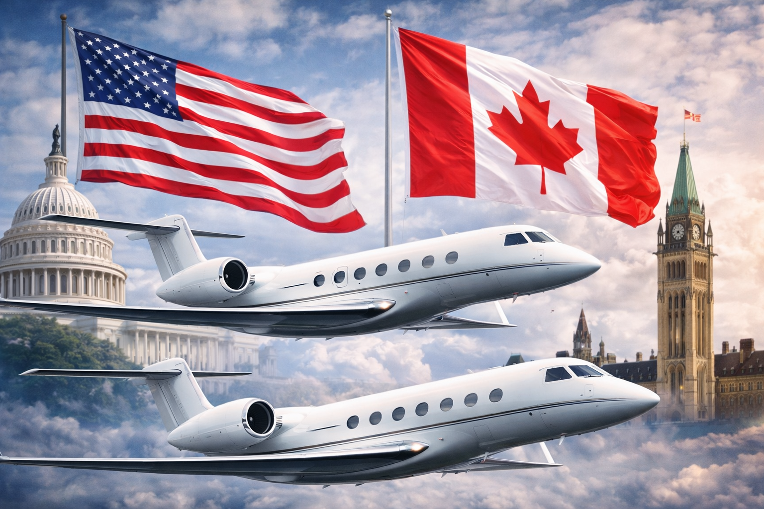 യുഎസ്-കാനഡ വിമാനപ്പോരിൽ അയവ്; അമേരിക്കൻ സമ്മർദ്ദത്തിന് പിന്നാലെ ഗൾഫ്‌സ്ട്രീം വിമാനങ്ങൾക്ക് ട്രാൻസ്പോർട്ട് കാനഡയുടെ പച്ചക്കൊടി!