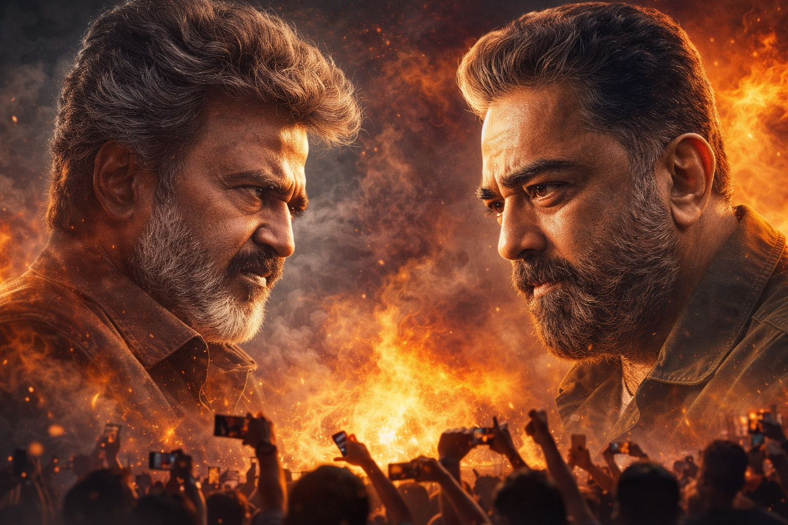 തലൈവരും ഉലകനായകനും നേർക്കുനേർ! 45 വർഷത്തിന് ശേഷം ഒന്നിക്കുമ്പോൾ നായകൻ ആര്? മാസ് മറുപടിയുമായി പ്രൊമോ പുറത്ത് !