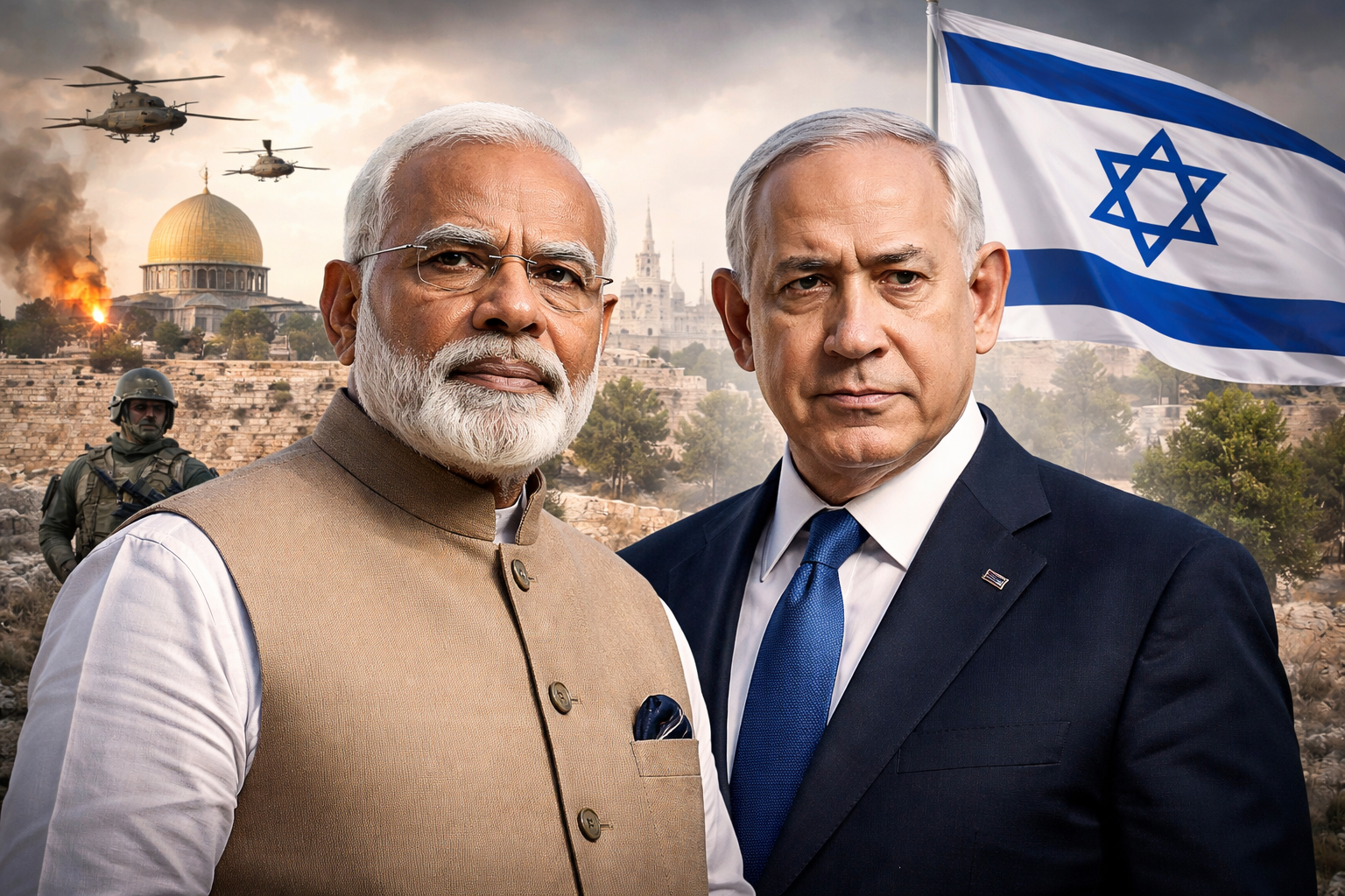 പ്രധാനമന്ത്രിയുടെ ഇസ്രയേൽ സന്ദർശനം: നയം മാറ്റമെന്ന് കോൺഗ്രസ്; ഇന്ന് നെതന്യാഹുവുമായി കൂടിക്കാഴ്ച