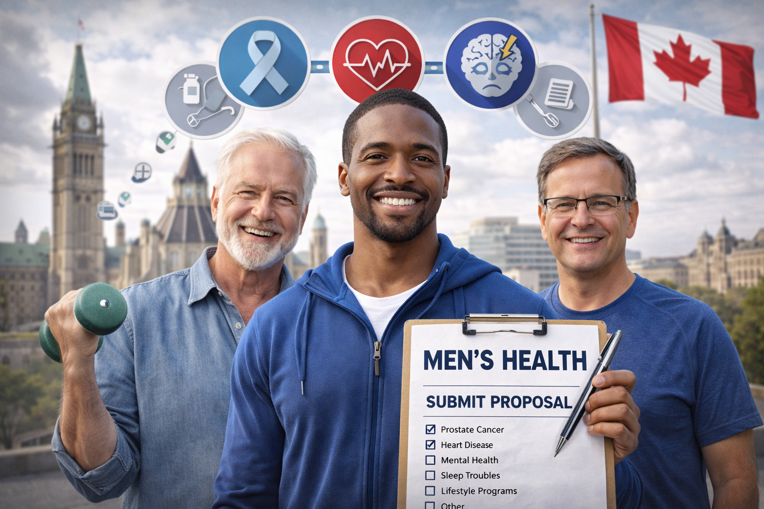 കാനഡയിൽ പുരുഷാരോഗ്യത്തിന് പ്രത്യേക ഊന്നൽ; പുതിയ പദ്ധതിയുമായി ഫെഡറൽ സർക്കാർ, നിർദ്ദേശങ്ങൾ സമർപ്പിക്കാം