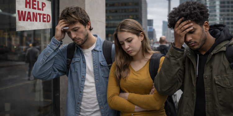 ഒന്റാരിയോയിൽ യുവാക്കൾക്കിടയിൽ സാമ്പത്തിക പ്രതിസന്ധി രൂക്ഷം; തൊഴിലവസരങ്ങളിൽ വൻ ഇടിവ്