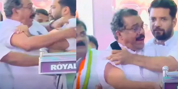 ഇതു കൊണ്ടാണോ കോൺഗ്രസ് നന്നാവാത്തത്?വി.ഡി സതീശൻ സംസാരിക്കുന്നതിന് മുൻപ് ഷാഫിയെ വിളിച്ചില്ല, നീരസം പരസ്യമായി പ്രകടിപ്പിച്ച് എംപി 1 ShafiParambil