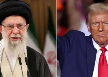 trump and Ali Khamenei