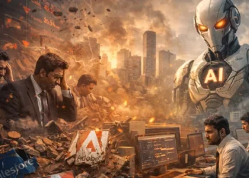 സോഫ്റ്റ്വെയർ യുഗം അവസാനിക്കുന്നു? ലോകത്തെ നടുക്കി 'SaaSpocalypse'; നിങ്ങളുടെ ഐടി കരിയറും നിക്ഷേപവും സുരക്ഷിതമാണോ? 1 സോഫ്റ്റ്വെയർ യുഗം അവസാനിക്കുന്നു? ലോകത്തെ നടുക്കി ‘SaaSpocalypse’; നിങ്ങളുടെ ഐടി കരിയറും നിക്ഷേപവും സുരക്ഷിതമാണോ?