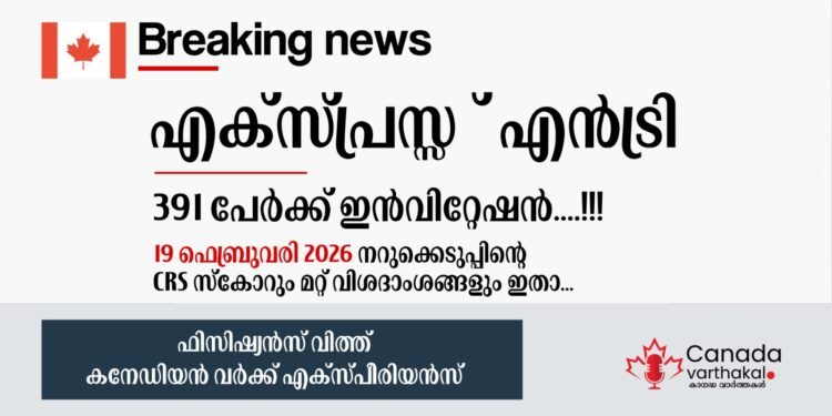 ഡോക്ടർമാർക്ക് കാനഡയിലേക്ക് സ്വാ​ഗതം!: കുറഞ്ഞ CRS സ്കോറുമായി പുതിയ എക്സ്പ്രസ് എൻട്രി ഡ്രോ! വിശദാംശങ്ങൾ ഇങ്ങനെ