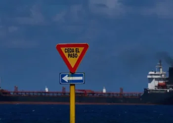 A tanker sails out of Havana