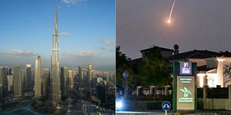 ഇറാന്റെ മിസൈൽ വർഷത്തിൽ വിറച്ച് യുഎഇ; അബുദാബിയിൽ മരണം, നാലുപേര്‍ക്ക് പരുക്ക്, ബുർജ് ഖലീഫ ഒഴിപ്പിച്ചു