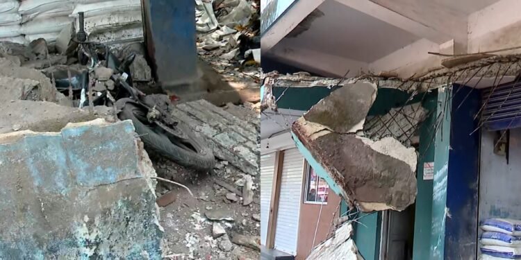 കോഴിക്കോട് വലിയങ്ങാടിയിൽ കെട്ടിടത്തിന്റെ സ്ലാബ് തകർന്ന് വീണ് മൂന്ന് ചുമട്ടുതൊഴിലാളികൾക്ക് ദാരുണാന്ത്യം