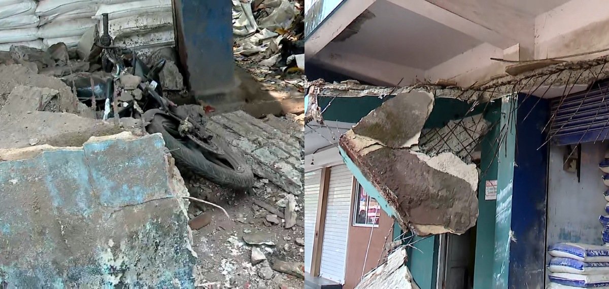 കോഴിക്കോട് വലിയങ്ങാടിയിൽ കെട്ടിടത്തിന്റെ സ്ലാബ് തകർന്ന് വീണ് മൂന്ന് ചുമട്ടുതൊഴിലാളികൾക്ക് ദാരുണാന്ത്യം