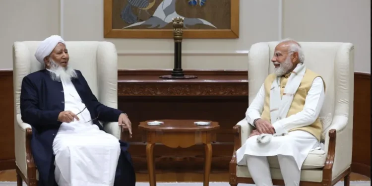 ഡൽഹിയിൽ നിർണ്ണായക കൂടിക്കാഴ്ച; സമസ്ത നൂറാം വാർഷിക സമ്മേളനത്തിലേക്ക് പ്രധാനമന്ത്രിയെ ക്ഷണിച്ച് കാന്തപുരം