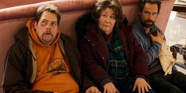 A scene from The Sticky, Amazon’s comedic take on the infamous Canadian maple syrup heist