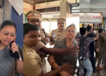 കണ്ണൂരിൽ മന്ത്രി വീണാ ജോർജിന് നേരെ കെഎസ്‌യു പ്രവർത്തകരുടെ കയ്യേറ്റം; പ്രതിഷേധത്തിനിടെ കൈക്കും കഴുത്തിനും പരിക്ക്