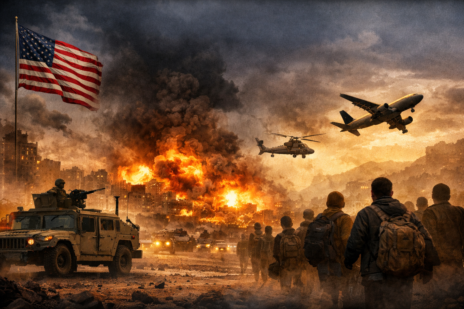 സുരക്ഷാ ഭീഷണി ശക്തം: ഉടൻ പശ്ചിമേഷ്യ വിടാൻ യുഎസ് പൗരന്മാർക്ക് കർശന നിർദ്ദേശം!