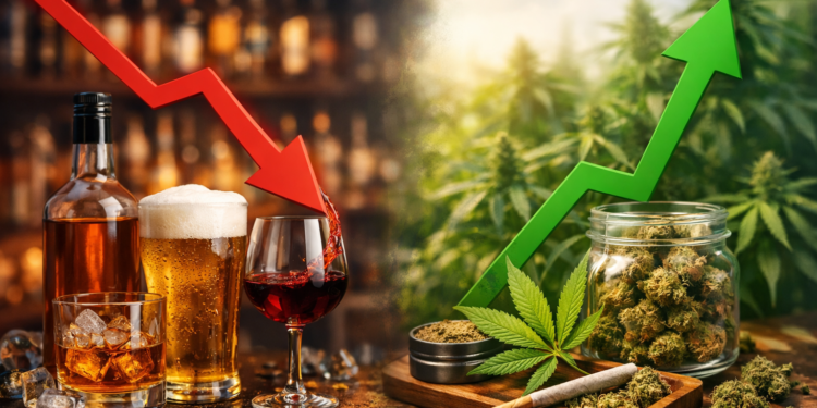 മദ്യം ഔട്ട്, കഞ്ചാവ് ഇൻ? കാനഡയിൽ മദ്യവിൽപനയിൽ വൻ ഇടിവ്, പുതിയ കണക്കുകൾ ഇങ്ങനെ! 1 മദ്യം ഔട്ട്, കഞ്ചാവ് ഇൻ? കാനഡയിൽ മദ്യവിൽപനയിൽ വൻ ഇടിവ്, പുതിയ കണക്കുകൾ ഇങ്ങനെ!