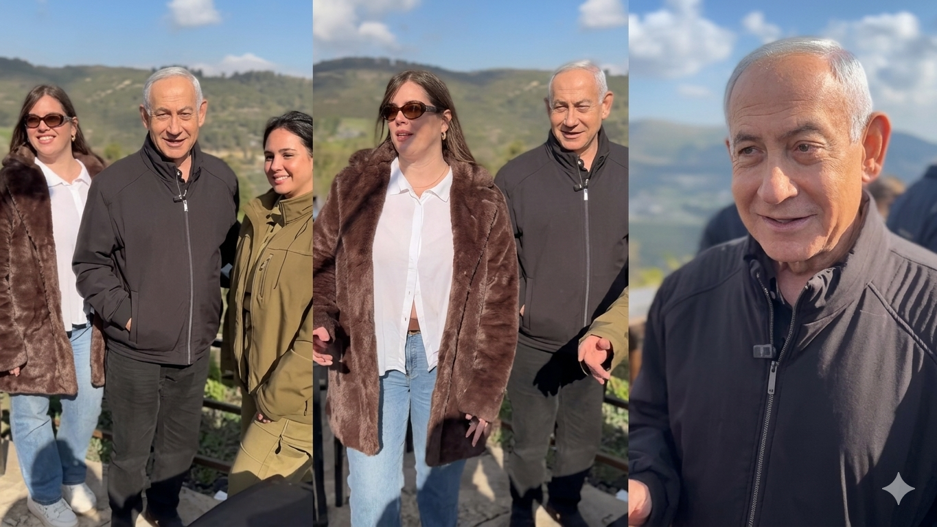 കൊല്ലപ്പെട്ടെന്ന വാർത്തകൾക്ക് മറുപടി; പുതിയ വീഡിയോയുമായി നെതന്യാഹു, കൂടെ രണ്ട് യുവതികളും