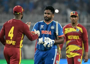 വിൻഡീസിനെതിരായ തകർപ്പൻ പ്രകടനം; ഐസിസി ടി-20 റാങ്കിങ്ങിൽ വൻ കുതിപ്പുമായി സഞ്ജു സാംസൺ